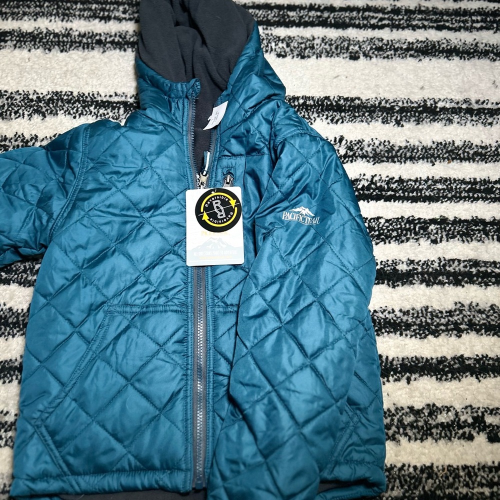 Children’s Pacific Trail Blue (Teal) Quilted Jacket